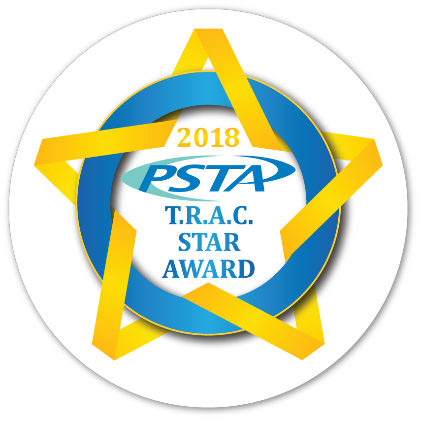 TRAC STAR Award Decal